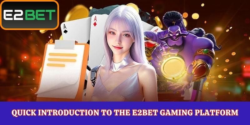 Quick Introduction to the E2Bet Gaming Platform